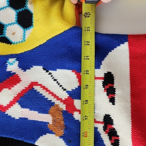 Jack B Quick Vintage sports sweater cardigan, sz L - Picture 10 of 12